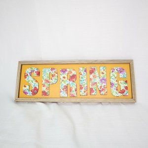 The Pioneer Woman Painted MDF Floral Spring Decora